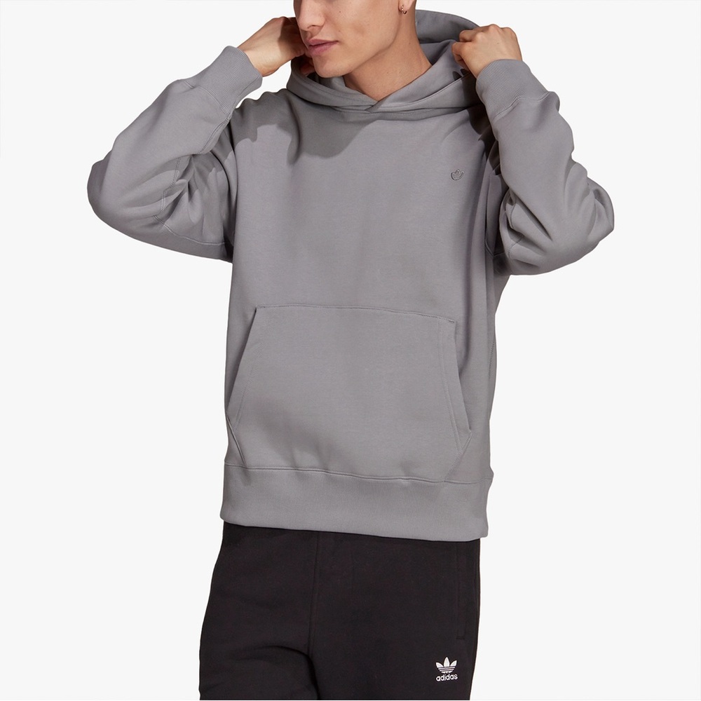 Adidas Adicolor Contempo treefoil Hoody minimalist hoodie grey mens extra large